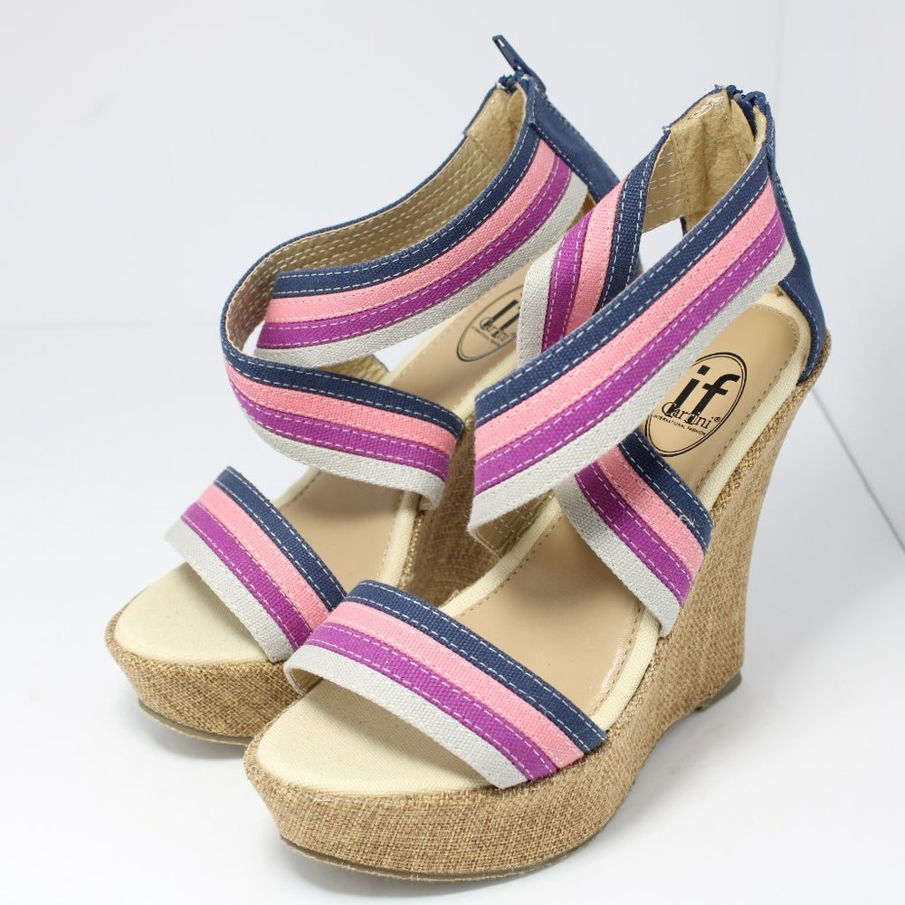 IF Carrini Women's size 7.5 Shoes Wedges Heels